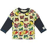 CHILD CHAMP(チャイルド チャンプ) スラブ天竺マスクマンレイヤード長袖Tシャツ 90cm /クリーム NO.C-86143107