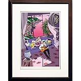 わたせせいぞう 版画(ジクレー） ｢~茜色のとき~ 汐風のボサノヴァ｣