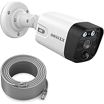 Amazon.co.jp: 【800万画素・双方向通話・130°超広角】 防犯カメラ