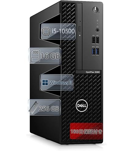 Amazon.co.jp: 【整備済み品】 Dell デル Optiplex 3080 SFF 第