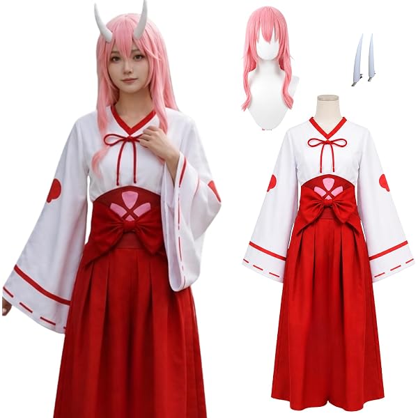 転スラ シュナ コスプレ衣装 ウィッグ Amazon.co.jp: [milky time] ウィッグ付き 転生したらスライムだった件