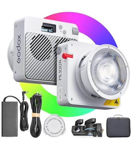 Godox Litemons LA200R スタジオRGBライト (220W) Godox LITEMONS LA200R Full-Colour COB LED RGB Video Light