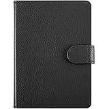 puソニーeabookのレザーケース PRS-T3 / T2 / T1 / 650/600/505 6インチエレーダーファンダカーバ保護カバー (Color : Black)