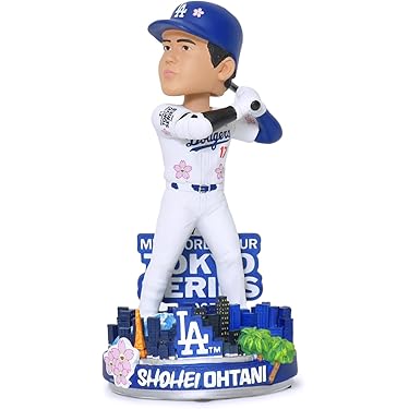 村上隆×大谷翔平　東京シリーズ2025 MLB LA ドジャース　ボブルヘッド Amazon.co.jp: [FOCO]限定3,117個 大谷翔平 村上隆 コラボ