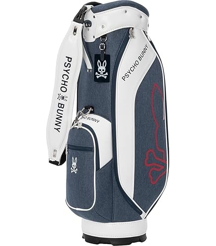 Amazon | サイコバニー（Psycho Bunny） ゴルフ キャディバッグ カート