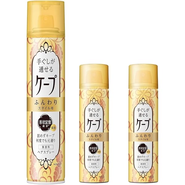 Amazon | 【3個セット】ケープ ナチュラル＆キープ 無香料 180g