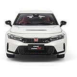 1/18 ミニカー 2023 Honda Civic TYPE-R FL5 ダイキャスト モデルカー ホワイト