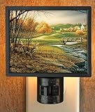Indian Summer Whitetail DeerギャラリーArt Night Light by Terry Redlin