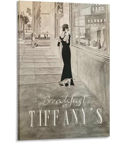 オードリーヘップバーン　ティファニーで朝食を　巨大ポスター　額縁 Amazon.co.jp: Audrey Hepburnオードリー・ヘプバーン《ティファニーで