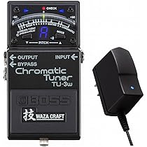 ギター BOSS TU-3W Chromatic Tuner Amazon.com: BOSS TU-3W Waza Craft Compact Chromatic Tuner