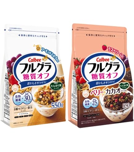Amazon.co.jp: 【フルグラ5種詰合せ】 フルグラ＆抹茶あずき味