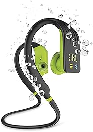 JBL ENDURANCE DIVE Bluetoothイヤホン IPX7防水/MP3プレーヤー1GB内蔵/タッチコントロール機能/ハンズフリー通話対応 ブラック/ネオンイエロー JBLENDURDIVEBNL 【国内正規品/メーカー1年保証付き】