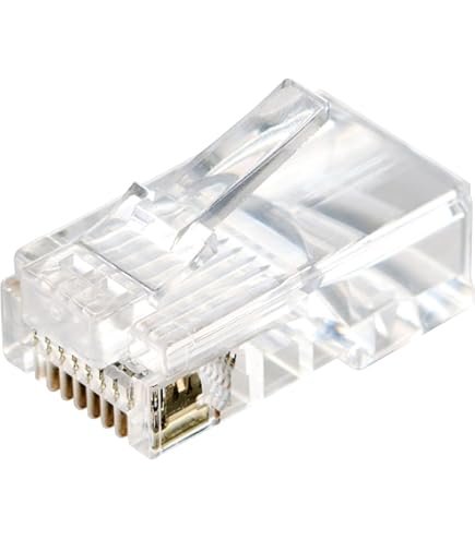 Amazon.co.jp: エレコム(ELECOM) RJ45コネクタ 単線仕様 100個入り LD