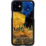 ikins(アイキンス) iPhone 11 天然貝ケース 夜のカフェテラス I16878i61R