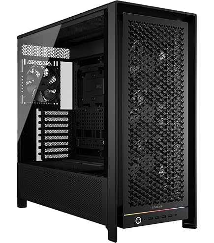CORSAIR 5000D AIRFLOW ミドルタワー ATX PCケース 5000D AIRFLOW Tempered Glass Mid-Tower ATX PC Case — Black