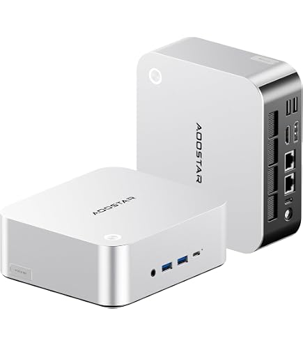 AOOSTAR GEM10 Mini PC, AMD Ryzen 7 7840HS (8C/16T, up to 5.1GHz