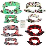 gellwhu 8pcs Mom and Meヘッドバンド赤ちゃん女の子Headwrapノットヘアヘアリボンセット