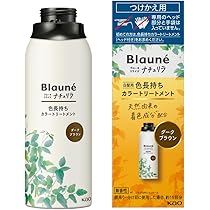Blauné ダークブラウン カラートリートメント 5個セット Amazon.co.jp: Braune Natura Long-Lasting Color Treatment, Dark