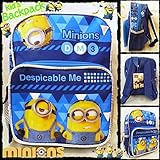 ミニオン　minions　子供用　リュック　Ｓ　輸入雑貨　アメリカ　ＵＳＪ　ミニオンズ　ネイビーブルー　お出かけ　遠足　幼児