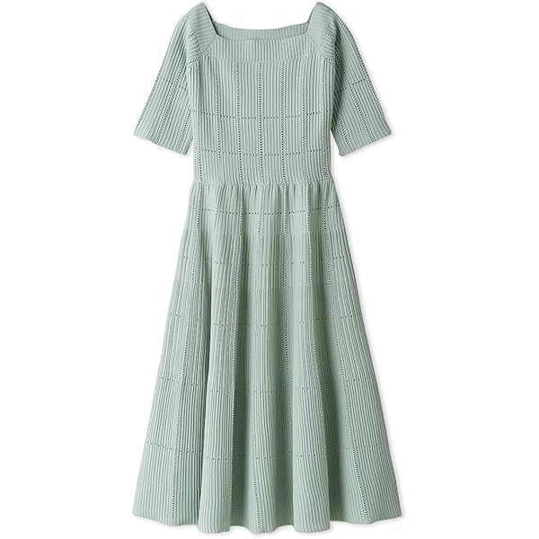 Amazon.co.jp: [セルフォード] ディフォーメーションニットワンピース