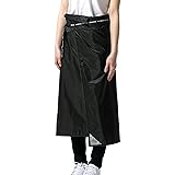 Amazon Co Jp Dlite ディライト レインスカート 丈70cm 巻くレインウェア メンズ レディース 全4カラー White フリーサイズ レインコート ユニセックス 雨具 防水 撥水 透湿 服 ファッション小物