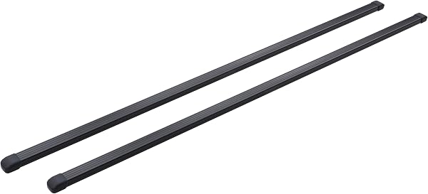 カーメイト(CARMATE) ルーフキャリア inno ベースバー スクエア 137cm ダブルキャップモデル INB137BK - 1
