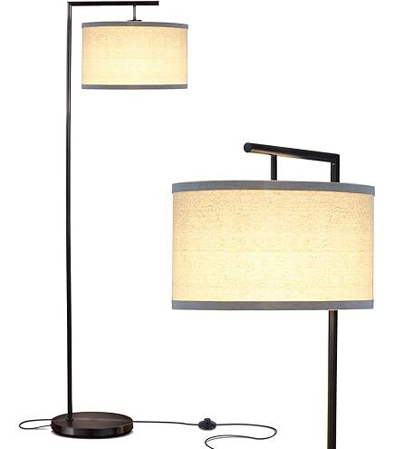 フロア スタンド ランプ Torchiere 照明 ハロゲンランプ トーチャー allen + roth Barada 72-in Bronze with Gold Highlights Torchiere
