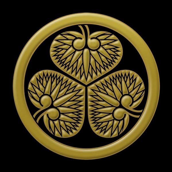 Amazon.co.jp: ピンバッジ 徳川家紋（三つ葉葵）徳川家康の御紋ピンズ