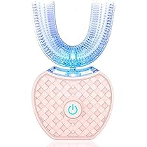 Amazon.co.jp: 電動音波歯ブラシ 自動洗浄歯ブラシ U字型歯