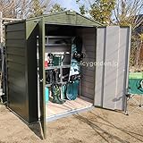 屋外物置・収納庫 メタルシェッド自転車倉庫TM6　中型・大型