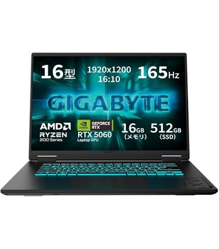 Amazon.co.jp: GIGABYTE A18 ゲーミングノートPC (18インチ| GeForce