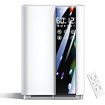 Amazon.co.jp: 加湿器 ハイブリッド式 【AIモード・お休みモード搭載