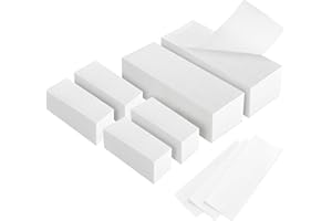 600-Count Non Woven Wax Strips, 2 Size Body and Facial Epilating Wax Strips Paper for Hair Removal, Beauty Waxing Strips for 