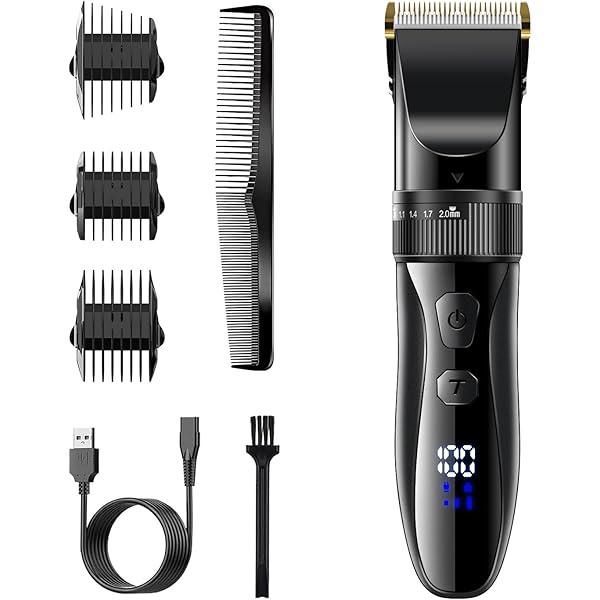 Amazon.co.jp: バリカン メンズ 【5段階刈り高さ調節&Type-C充電