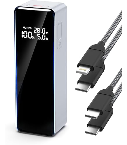 FUSSOP モバイルバッテリー 大容量 小型 140W高出力 ブラック FUSSOP モバイルバッテリー 40000mAh 140W Amazon | FUSSOP