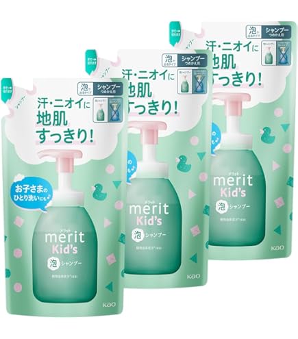 Amazon | メリット シャンプー&コンディショナー ポンプペア ちいかわ