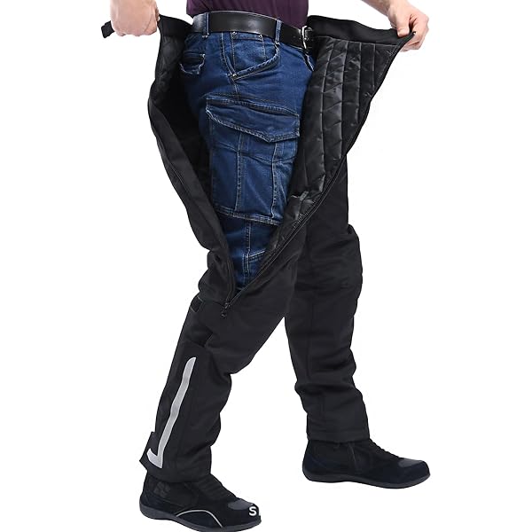 Amazon.co.jp: [RENHE] バイク オーバーパンツ 冬用 バイクパンツ