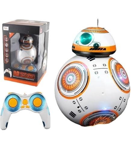 Amazon.co.jp: Coodusu bb8 ラジコン ラジコン ロボット 磁気