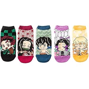 Lolay 竈門 炭治郎 竈門 禰豆子 我妻 善逸 嘴平 伊之助 胡蝶 しのぶ 靴下 靴下 メンズソックス レディースソ…