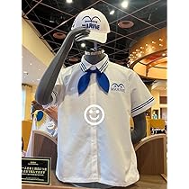 Amazon.co.jp: ユニバ USJ ワンピース 海軍 服 帽子 セット ICRF 