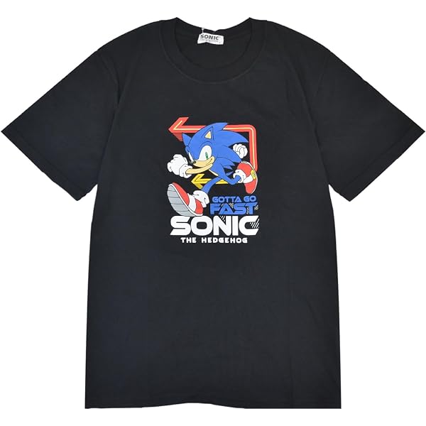 Amazon | ソニックランブル ソニックB Tシャツ | Tシャツ・カットソー 通販