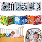 RaiFu 布絵本　赤ちゃん　多機能　ベビー　バンパー　赤ちゃん　早期　学習　布の本　パズル　教育玩具 レディバードスタイル