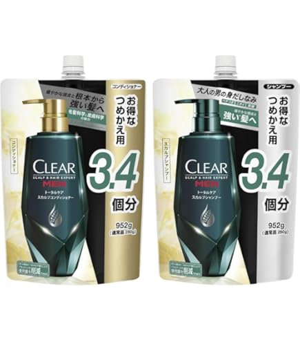 Amazon | クリア(CLEAR) フォーメン トータルケア スカルプ シャンプー