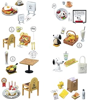 Amazon.co.jp: リーメント PEANUTS Snoopy's Garage BOX商品 全8