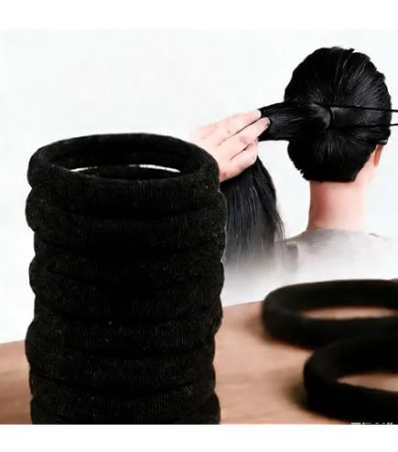 Amazon | [ZAKKA HARBOR] ヘアゴム 幅広タイプ 絡みにくい 高耐久 髪