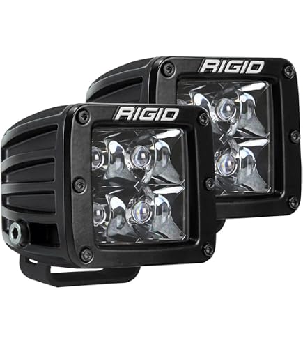Rigid Industriesワークライト2個セット Amazon.co.jp: [Rigid Industries 正規品] D-シリーズ PRO LEDライト 2