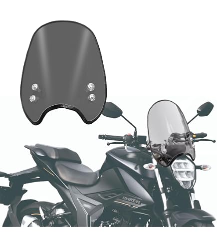Amazon | 旭風防(AF ASAHI) メーターバイザー スモーク スズキ GIXXER