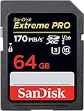 SanDisk 64GB Extreme PRO UHS-I SDXC 170MB/s SDSDXXY-064G サンディスク 海外パッケージ品