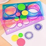 function-ruler Variety Spirograph幾何学習図面定規ツール文房具学生用図面セットクリエイティブギフト 5646345085163