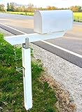 DIY Plow ResistantメールボックスPostハードウェアキット – ステンレススチール – プレミアム